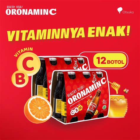 Jual Oronamin C Drink Ml Cluster Pack Botol Shopee Indonesia