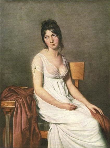 Portrait Of Madame Hamelin Artwork By Jacque Louis David