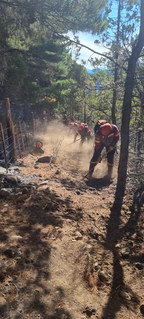 Continúa El Despliegue De Recursos Para Controlar Incendio En Cercanías