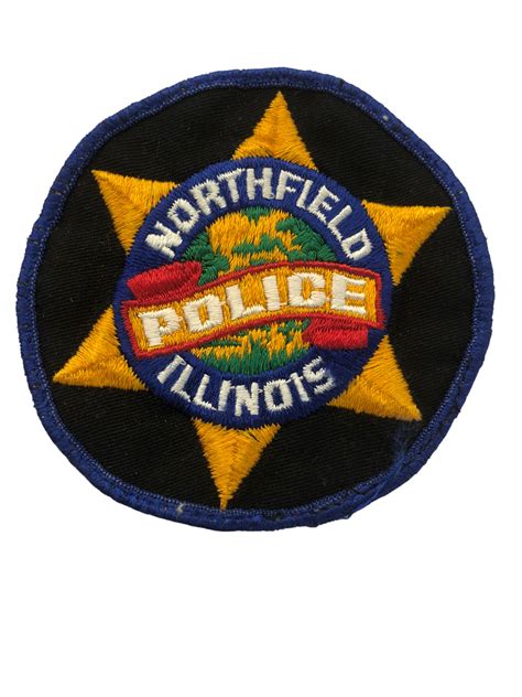 NORTHFIELD IL POLICE PATCH FREE SHIPPING