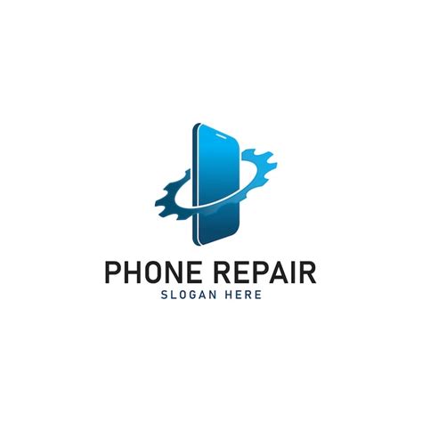 Premium Vector Phone Repair Logo Design Template