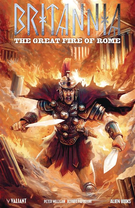 Britannia The Great Fire Of Rome Mattia Cover Fresh Comics