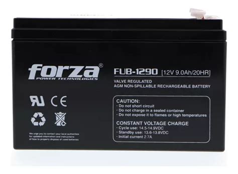 Batería Forza Fub 1290 12v 9a Para Ups MercadoLibre