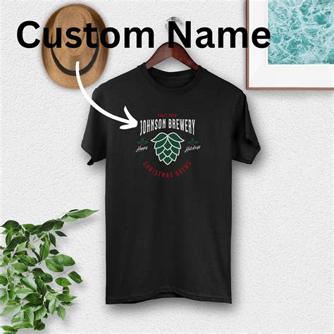 Custom Christmas Brewer Shirt Custom Homebrew Shirt T For Home