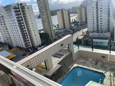 Apartamento na Rua Frei Gaspar Centro em São Vicente por R 1 400 000