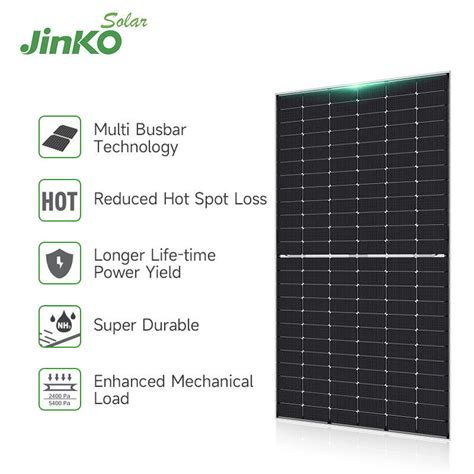 Jinko Tiger Pro Half Cell Mono Solar Module 545w 530w 535w 540w 500w