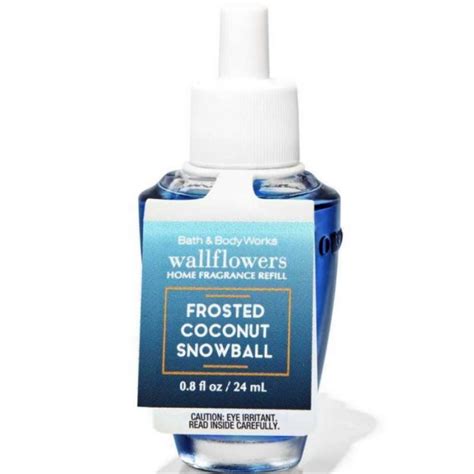 Promo Bath Body Works Bbw Frosted Coconut Snowball Wallflower Refill