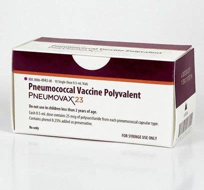 Pneumococcal (PPSV-23 – Pneumovax) - Vaccine Ingredients