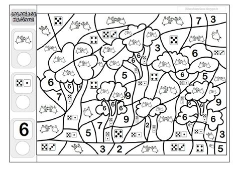 Bibouche En Classe Coloriages Magiques Des Nombres De 6 à 10