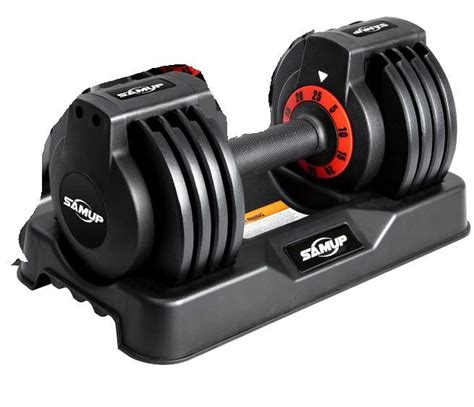 25/55 lbs Pair Adjustable Dumbbell Set, Fast Adjust Dumbbell Weight for ...