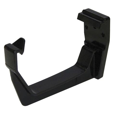 Floplast Black Mm Square Line Gutter Fascia Bracket Selco