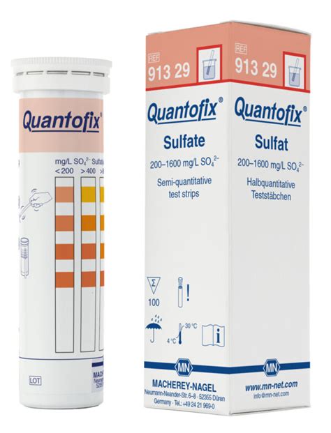 QUANTOFIX Sulphate Test Strips Vendart Diagnostics