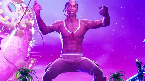 Fortnite Le Concert De Travis Scott Dans Le Jeu Youtube