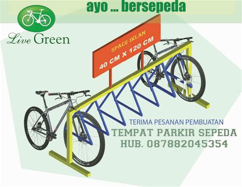 Ukuran Parkir Sepeda Homecare24