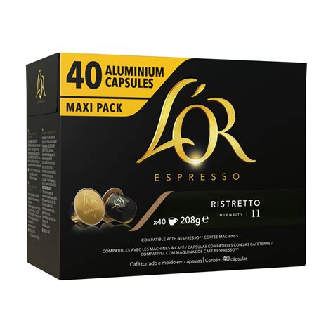 Mercadão Pingo Doce Café Cápsulas Ristretto 11 Nespresso Lor