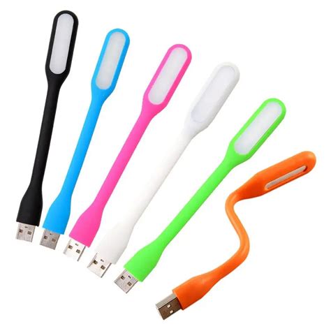 Flexible Usb Portable Mini Led Lamp V W For Table Light Random