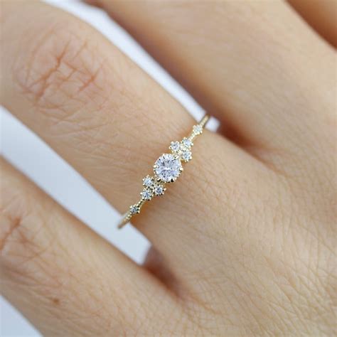 Simple Engagement Rings