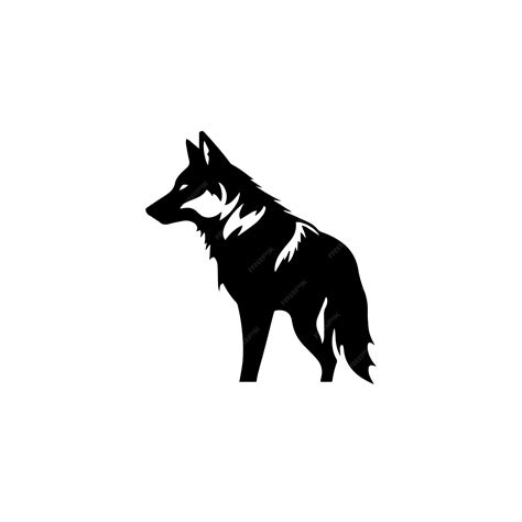 Premium Vector Wolf Vector Illustration