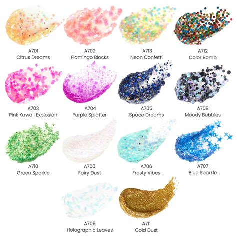 Glitter Acrylic Paint Set, Iridescent, 2oz Bottles - Set of 14 — Arteza.com