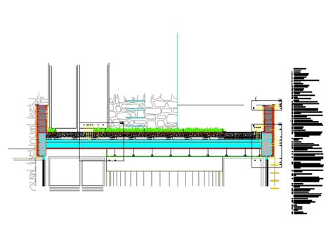 Cubierta Ajardinada En Autocad Descargar Cad Kb Bibliocad