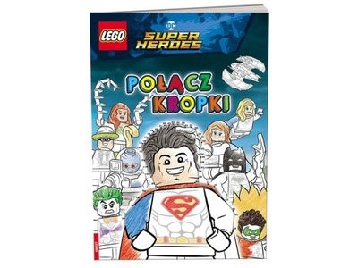 Lego Dc Comics Kolorowanka Z Naklejkami Na