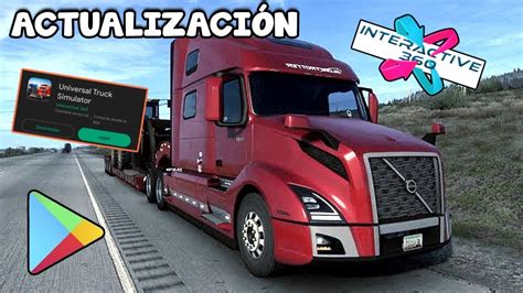 POR FIN NUEVA ACTUALIZACIÓN UNIVERSAL TRUCK SIMULATOR CON MEJORAS