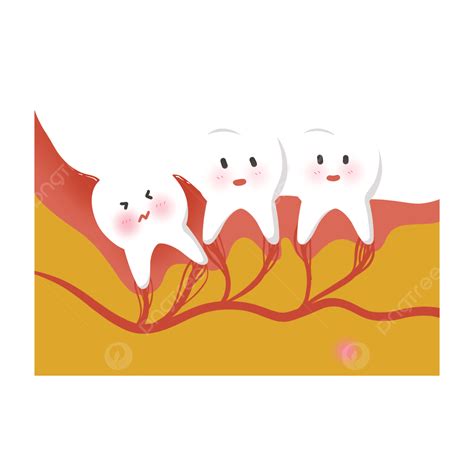 Dental Wisdom Tooth Cartoon Tooth Wisdom Tooth Oral Cavity Png