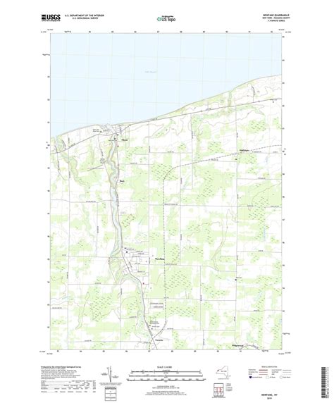 Newfane New York Us Topo Map Mytopo Map Store