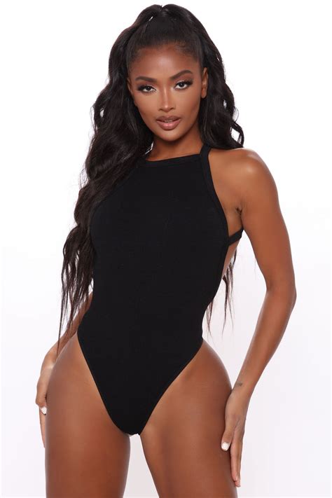 Waiting On Summer Bodysuit Black Fashion Nova Bodysuits Fashion Nova