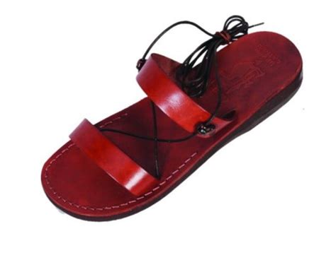 Buy Classic Slip On Biblical Handmade Leather Sandals Reuben Israel