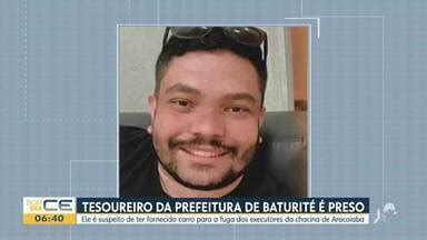 Bom Dia Cear Tesoureiro Da Prefeitura De Baturit Preso Suspeito