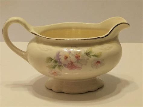 Rare S Vintage Homer Laughlin Virginia Rose Creamer A Etsy