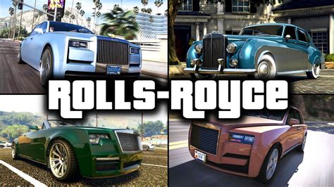 Eficacia almohadilla Simular gta 5 rolls royce Destello Agotamiento ...