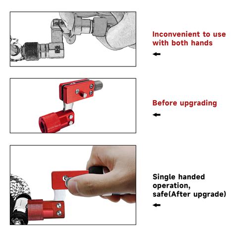 SANLIKE Folding Joint 1/2inch Thread Stainless Steel Fishing Rod Dip N ...