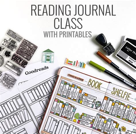 Reading Journal Monthly Layout For Teachers