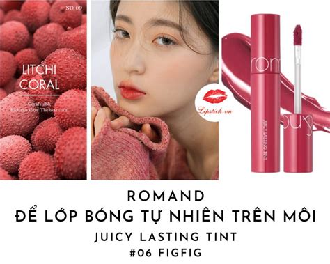 Son Romand 06 Fig Fig Màu Hồng Tím Đẹp Nhất Hot Nhất Hiện Nay