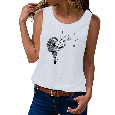 Ehqjnj Tube Tops For Women Sexy Tank Top For Women Sleeveless Summer Tops Cute Flower Bouquet