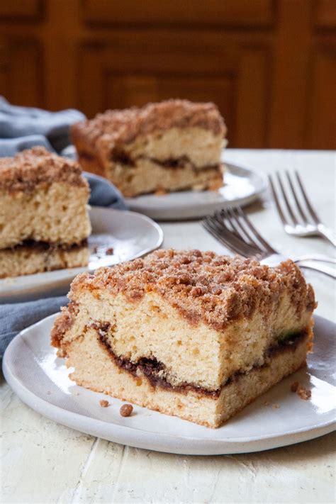 Cinnamon Streusel Coffee Cake - Eat The Love