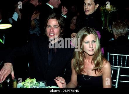 Jennifer Aniston Brad Pitt Vanity Fair Oscar Party Los Angeles