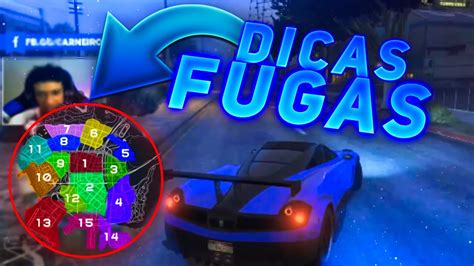 FIVEM GTA 5 RP FUGAS TUTORIAL FUGA BÁSICO AO PROFISSIONAL AULA 3