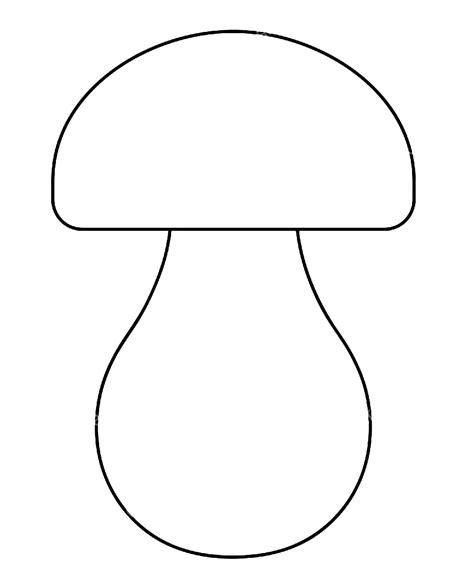 Раскраски Гриб - 70 фото