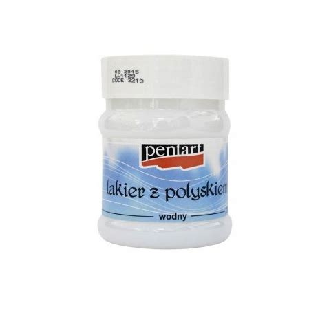 Lakier wodny Pentart 3219 z połyskiem 230 ml 12597906195 Allegro pl