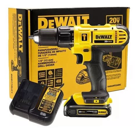 Parafusadeira Furadeira De Impacto Dcd Lc V Dewalt