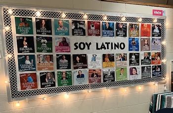 Hispanic Heritage Month Bulletin Board Soy Latino Bulletin Board