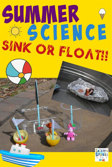 Recycled Boats Sink Or Float Preschool Science Experiment