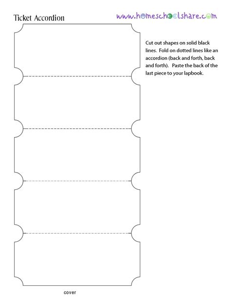 Grundformen Lapbook Vorlagen Blanko E