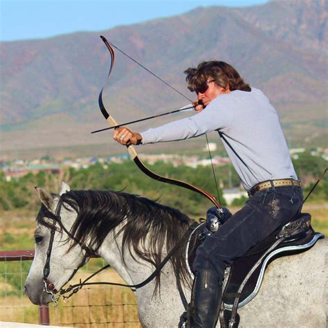 Saddle In Action With David And Flight Leader Two Mounted Archery