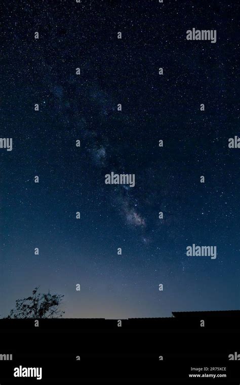 Night sky, the Milky Way Stock Photo - Alamy