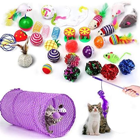 Meiso Piezas Set De Juguetes Para Gatos Variedad Catnip Toy Set