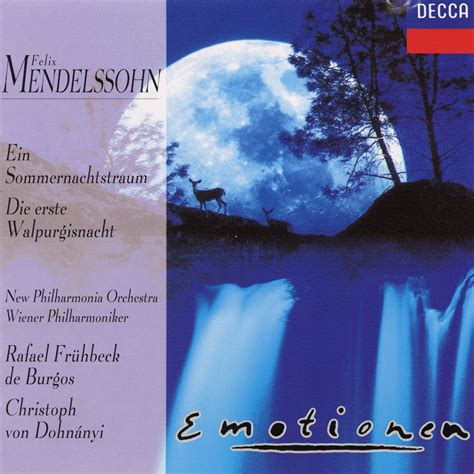 Mendelssohn Midsummer Night S Dream First Walpurgis Night Album By